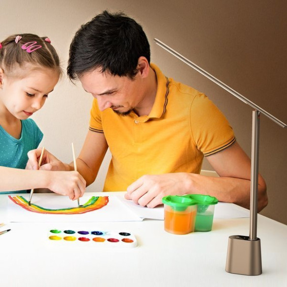 Baseus Smart Eye | Bezprzewodowa lampka biurkowa z czujnikiem światła LED