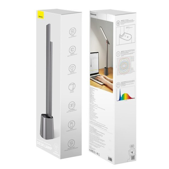 Baseus Smart Eye | Bezprzewodowa lampka biurkowa z czujnikiem światła LED