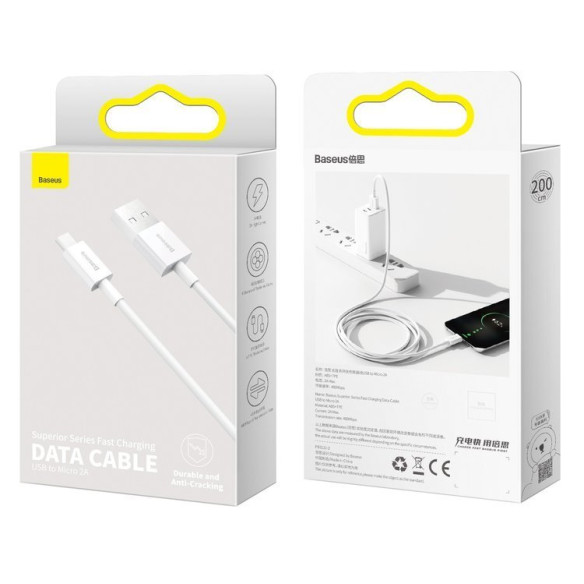 Baseus Superior | Kabel USB - Micro 2A 2m