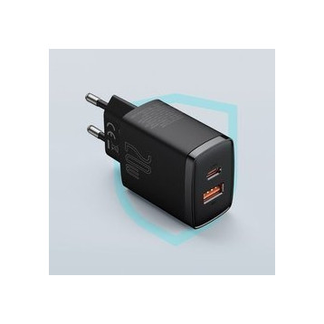 Baseus Compact | Ładowarka sieciowa USB USB-C 20W Power Delivery Quick Charge 3.0