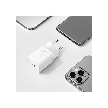 Baseus Super Si | Ładowarka sieciowa zasilacz 30W USB-C Power Delivery Quick Charge QC 3.0
