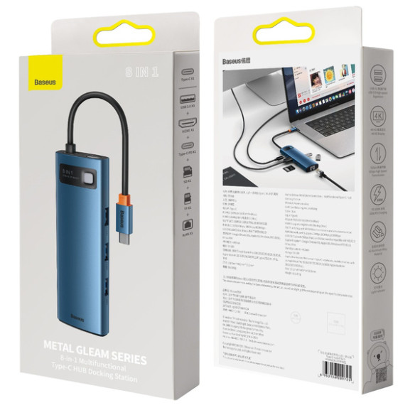 Baseus Metal Gleam Series 8-in-1 EOL