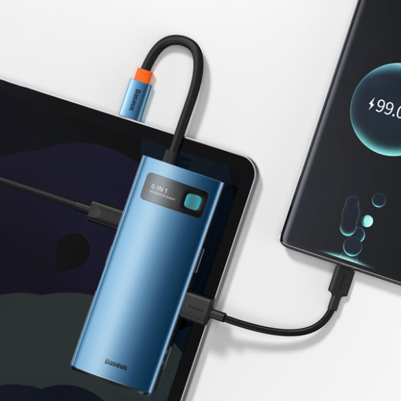 Baseus Metal Gleam Series 6-in-1 EOL