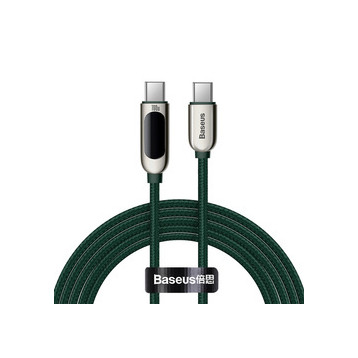 Baseus Display  | Kabel Type-C USB-C 5A 100W z wyświetlaczem Power Delivery Quick Charge 4.0 2m