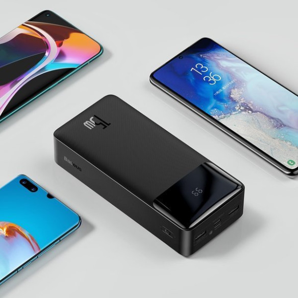 Baseus Bipow Digital Display | Power Bank 30000mAh 15W Power Delivery USB USB-C EOL