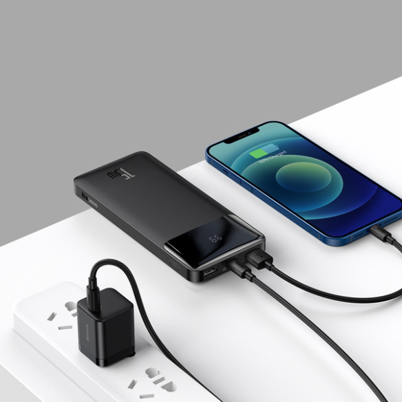 Baseus Bipow | Power Bank 10000mAh 15W PD USB USB-C EOL