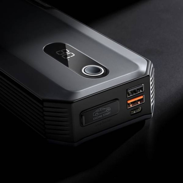 Baseus Super Energy Max | Car Jump Starter Booster Power Bank 20000mAh z funkcją rozruchu 12V 8.0L 4.0L