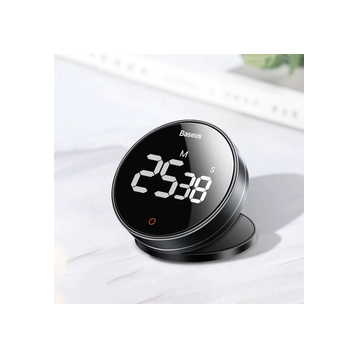 Baseus heyo rotation Pro | Stoper minutnik timer cyfrowy magnetyczny LED HD