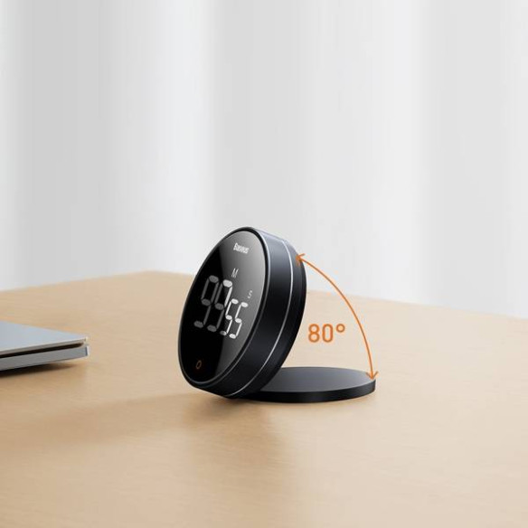 Baseus heyo rotation Pro | Stoper minutnik timer cyfrowy magnetyczny LED HD