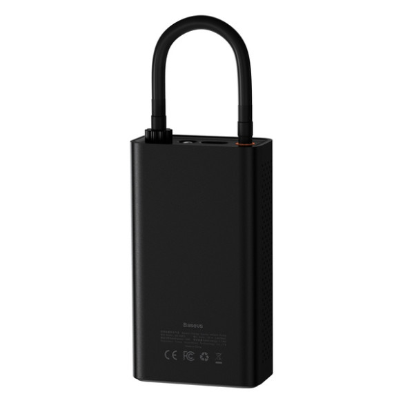 Baseus Energy Source | Mini kompresor sprężarka pompka samochodowa uniwersalna bezprzewodowa