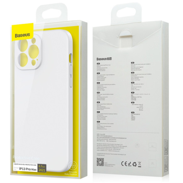 Baseus Liquid Silica Gel | Etui case obudowa pokrowiec do iPhone 13 Pro Max 6.7'' EOL