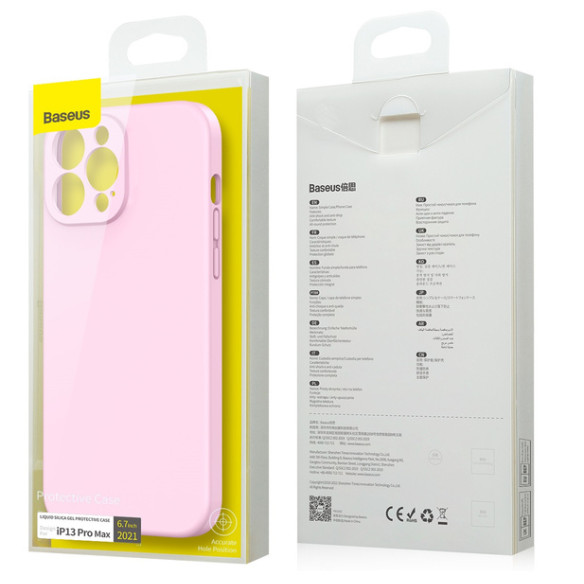 Baseus Liquid Silica Gel | Etui case obudowa pokrowiec do iPhone 13 Pro Max 6.7'' EOL