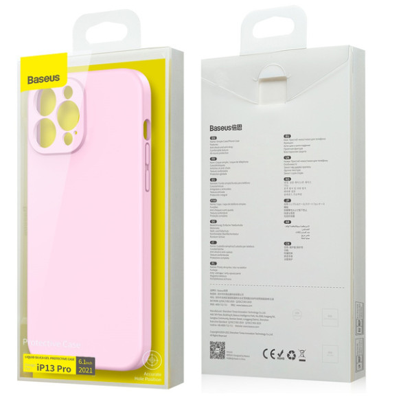 Baseus Liquid Silica Gel | Etui case obudowa pokrowiec do iPhone 13 Pro 6.1''