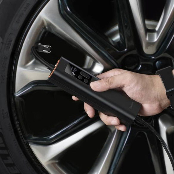 Baseus Mini Inflator Pump | Mini kompresor sprężarka pompka samochodowa uniwersalna 12V