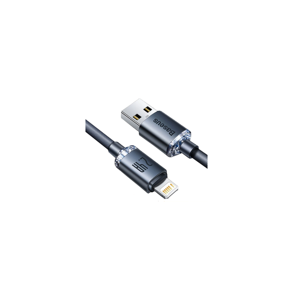 Baseus Crystal Shine | Kabel USB - Lightning do Apple iPhone iPad AirPods 1.2m 2.4A
