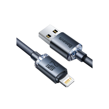 Baseus Crystal Shine | Kabel USB - Lightning do Apple iPhone iPad AirPods 2m 2.4A