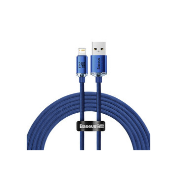 Baseus Crystal Shine | Kabel USB - Lightning do Apple iPhone iPad AirPods 2m 2.4A