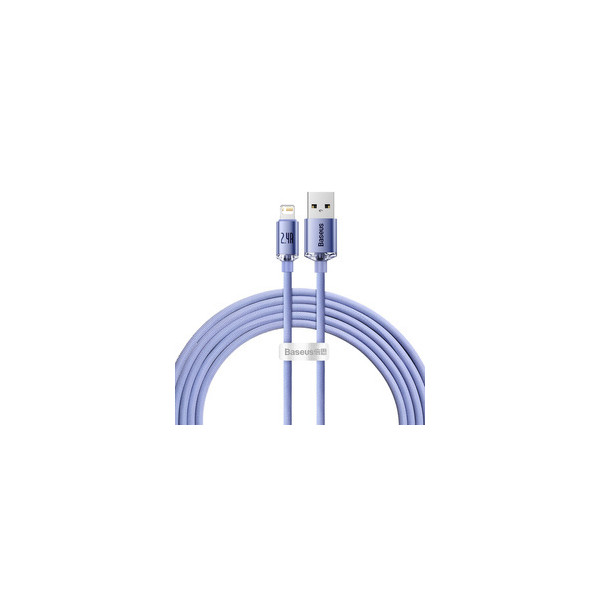 Baseus Crystal Shine | Kabel USB - Lightning do Apple iPhone iPad AirPods 2m 2.4A