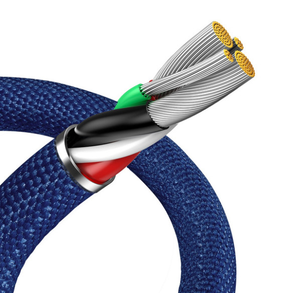 Baseus Crystal Shine | Kabel USB - Lightning do Apple iPhone iPad AirPods 1.2m 2.4A