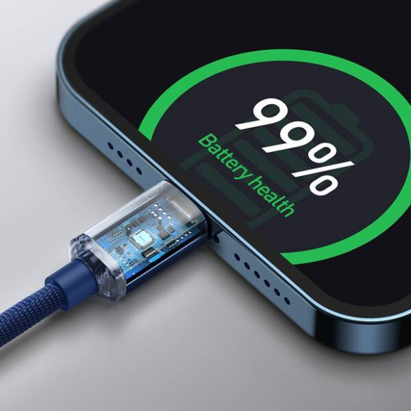 Baseus Crystal Shine | Kabel USB-C - Lightning do Apple iPhone iPad AirPods PD 20W 1.2M