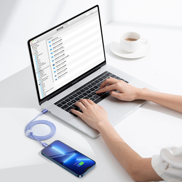 Baseus Crystal Shine | Kabel USB-C - Lightning do Apple iPhone iPad AirPods PD 20W 2M