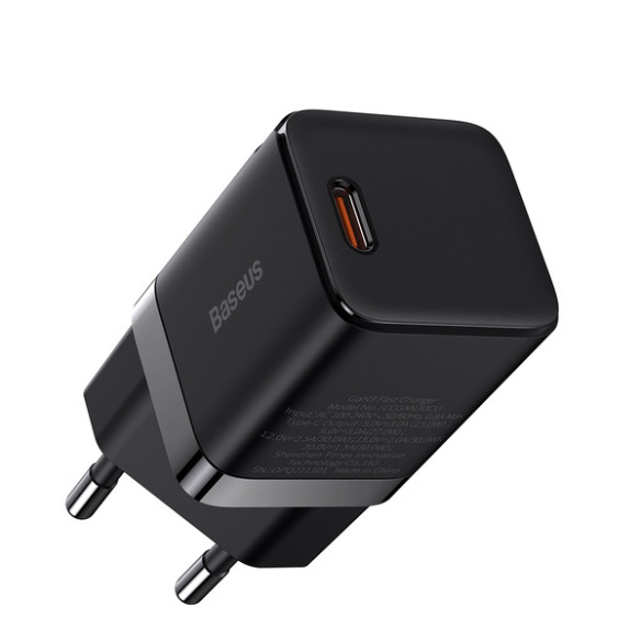 Baseus GAN3 1C | Ładowarka sieciowa zasilacz USB-C PD QC4.0 30W