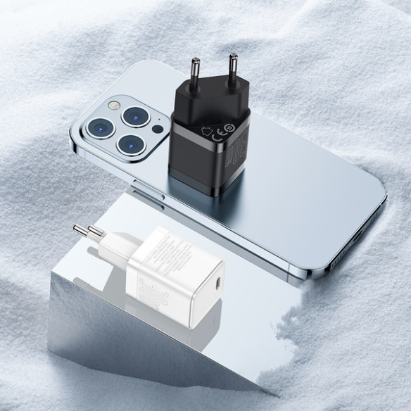 Baseus GAN3 1C | Ładowarka sieciowa zasilacz USB-C PD QC4.0 30W