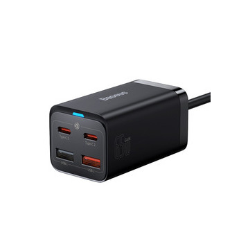 Baseus GAN3 Pro | Ładowarka sieciowa zasilacz 4x USB-A USB-C PD QC4.0 65W