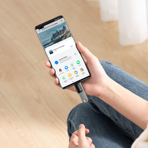 Baseus Ingenuity Series | Adapter OTG Type-C do USB-A USB3.1 10GB