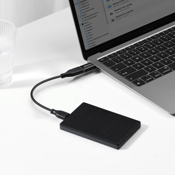 Baseus Ingenuity Series | Adapter OTG Type-C do USB-A USB3.1 10GB