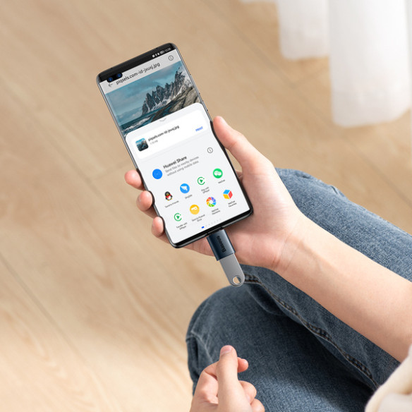 Baseus Ingenuity Series | Adapter OTG Type-C do USB-A USB3.1 10GB