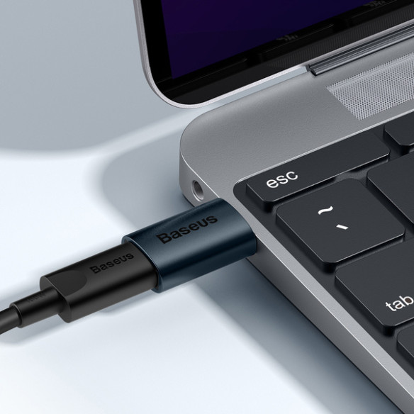 Baseus Ingenuity Series | Adapter przejściówka z USB-A do USB-C OTG 10Gb/s