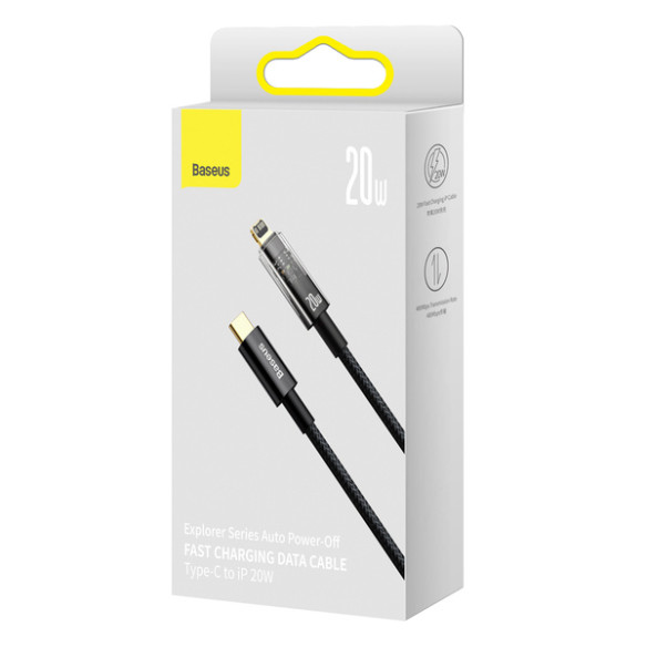 Baseus Explorer Series | Kabel USB-C Lightning Power Delivery 20W 1m