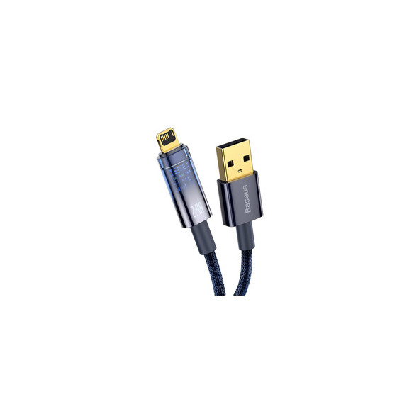 Baseus Explorer Series | Kabel USB Lightning do iPhone 5 6 7 8 X iPad 2.4A 2m