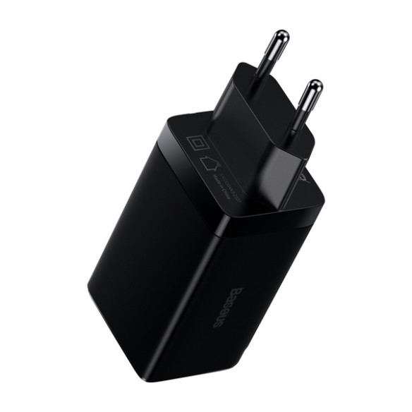 Baseus GAN3 Pro 2C+U  | Ładowarka sieciowa zasilacz 3x USB-A USB-C PD QC4.0 65W