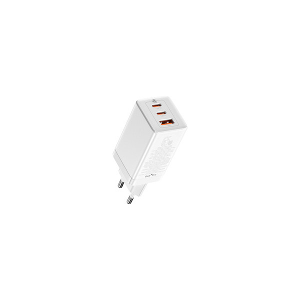 Baseus GAN3 Pro 2C+U  | Ładowarka sieciowa zasilacz 3x USB-A USB-C PD QC4.0 65W