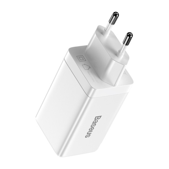 Baseus GAN3 Pro 2C+U  | Ładowarka sieciowa zasilacz 3x USB-A USB-C PD QC4.0 65W