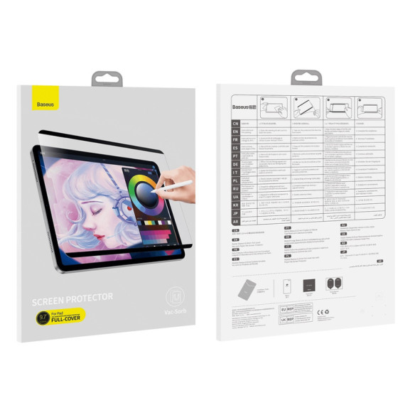 Baseus SGZM020502 | Folia matowa do rysowania ochronna do iPad 9.7'' 2018