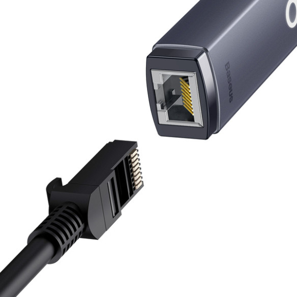 Baseus Lite Series | Karta sieciowa adapter USB - Gigabit Lan RJ45 100/1000Mb
