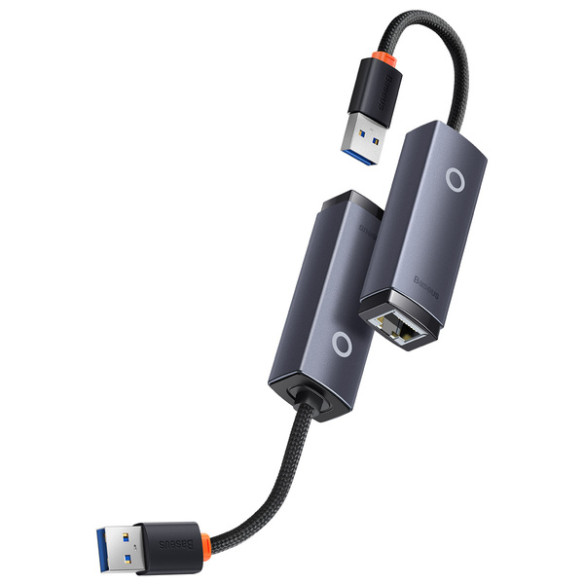 Baseus Lite Series | Karta sieciowa adapter USB - Gigabit Lan RJ45 100/1000Mb