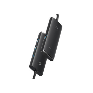 Baseus Lite Series 4-Port | HUB adapter rozdzielacz USB-C - USB 3.0 *4 100cm