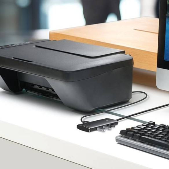 Baseus Lite Series 4-Port | HUB adapter rozdzielacz USB-C - USB 3.0 *4 100cm