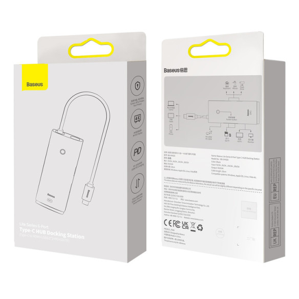 Baseus Lite Series 6-Port EOL