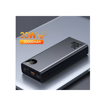 Baseus Adaman | Power Bank 20000mAh 3x USB USB-C QC 3.0 PD Samsung AFC 30W
