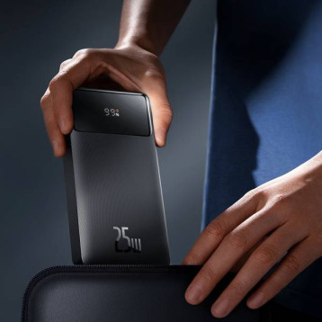 Baseus Bipow Digital Display | Power Bank 20000mAh 25W, z kablem USB-C PD EOL