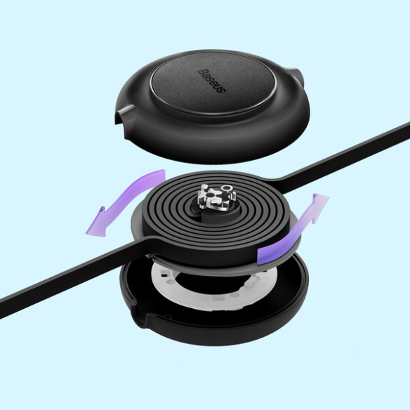 Baseus Bright Mirror 2 | Kabel z regulacją długości USB - Micro, USB-C, Lightning do iPhone 3.5A