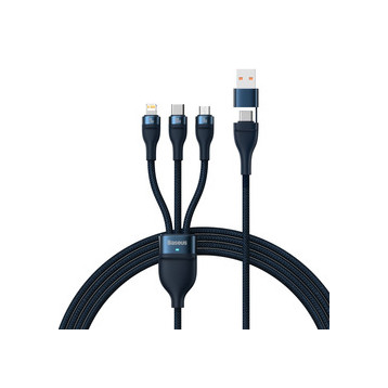 Baseus Flash Series 2 | Kabel USB-C / USB-A - USB-C, Lightning, Micro USB 1.2m 100W	