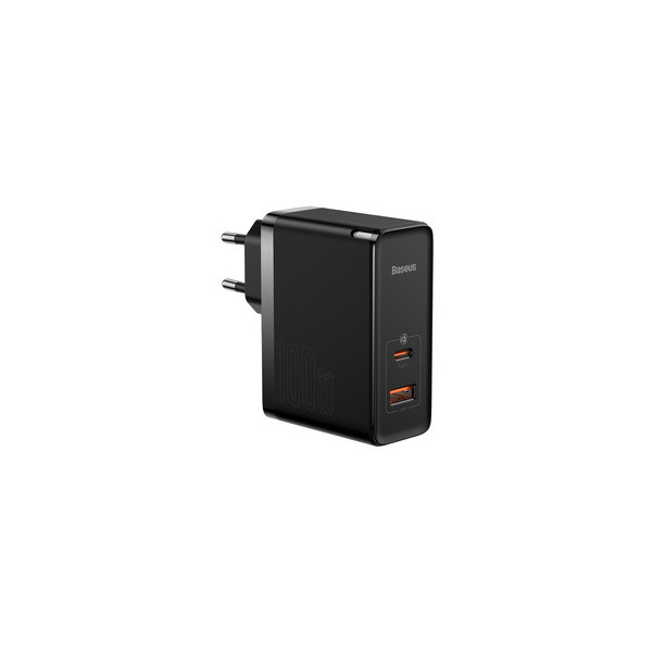 Baseus GAN5 Pro  | Ładowarka sieciowa zasilacz USB-A USB-C PD QC4.0 100W + kabel USB-C