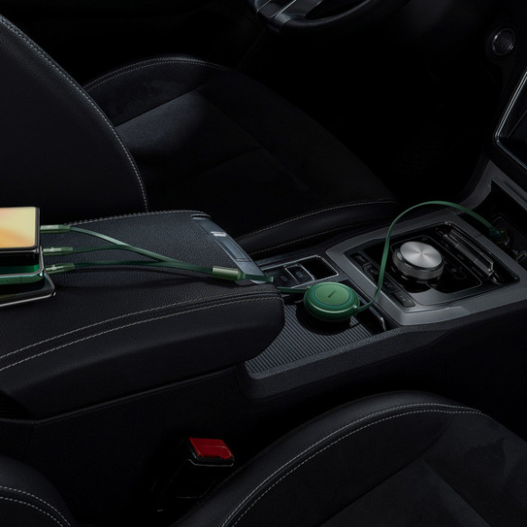 Baseus Bright Mirror 2 | Kabel z regulacją długości USB-C - Micro, USB-C, Lightning do iPhone 100W PD QC