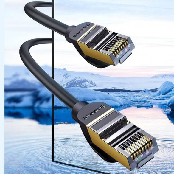 Baseus high Speed Seven | Kabel przewód sieciowy Ethernet LAN Cat7 10GB 600Mhz 5m
